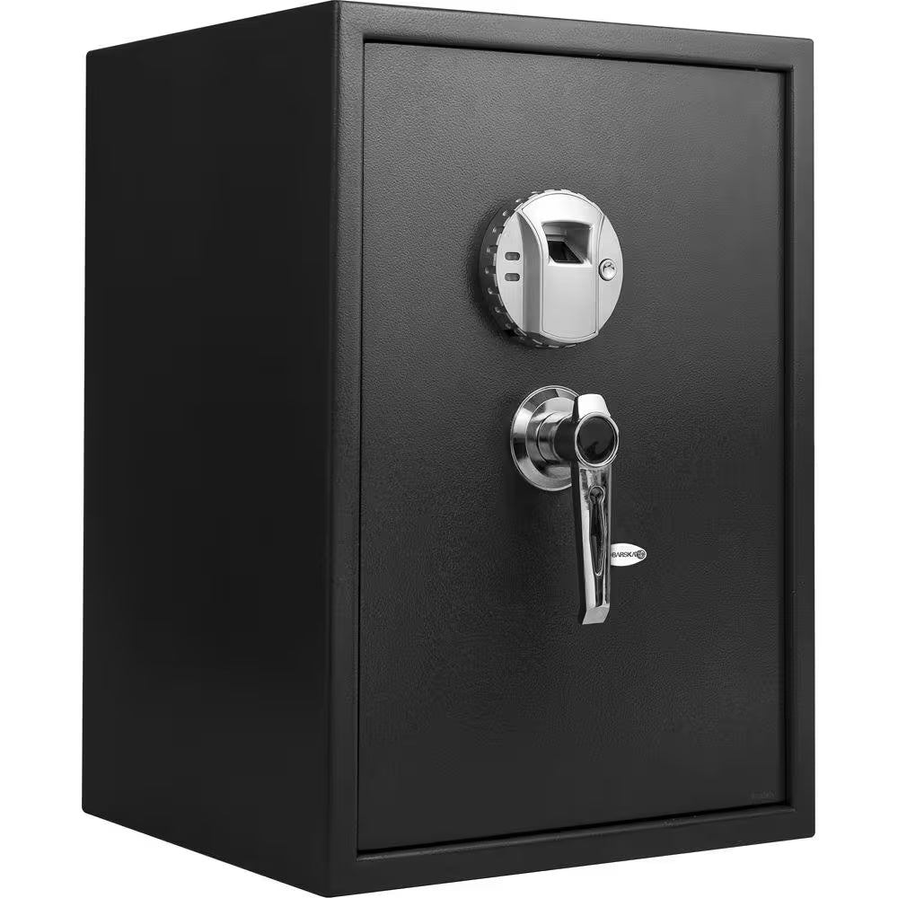1.45 Cu. Ft. Large Safe with Biometric Lock, Black Matte